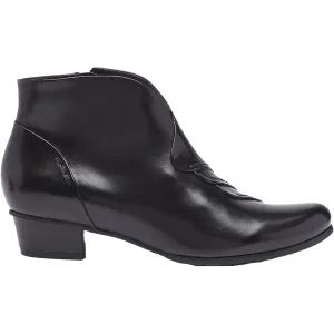 Women's Regarde Le Ciel Stefany-335 Black Glove Leather