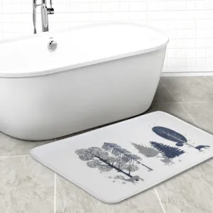 Woodland | Memory Foam Bath Mat 20x30"
