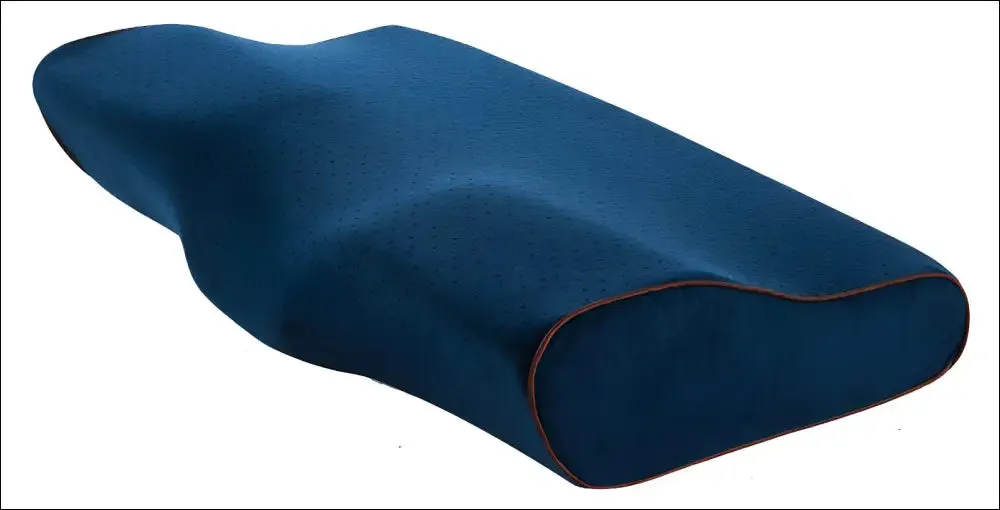 Yr memory foam pillow for sleep cervical pillows butterfly shaped memory pillows relax the cervical