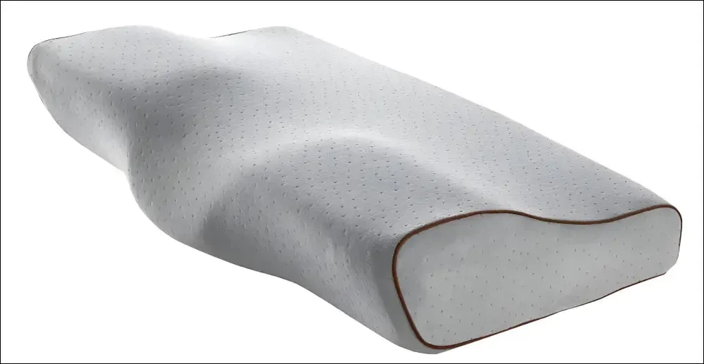 Yr memory foam pillow for sleep cervical pillows butterfly shaped memory pillows relax the cervical