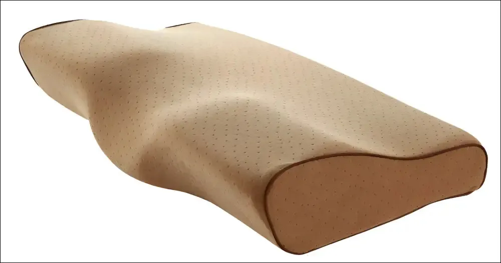 Yr memory foam pillow for sleep cervical pillows butterfly shaped memory pillows relax the cervical