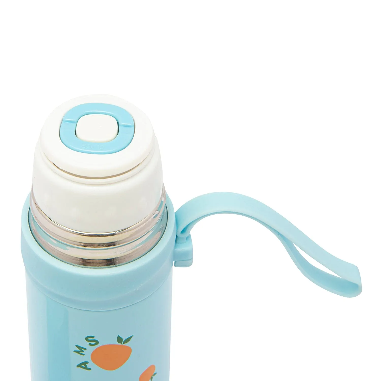 Yummy Oranges Blue  350 ml Stainless Steel Flask