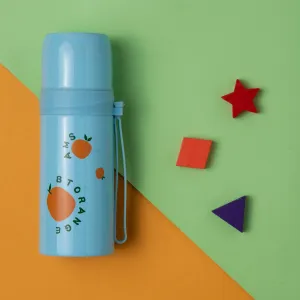 Yummy Oranges Blue  350 ml Stainless Steel Flask
