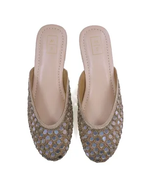 Zeenat Gold Jutti